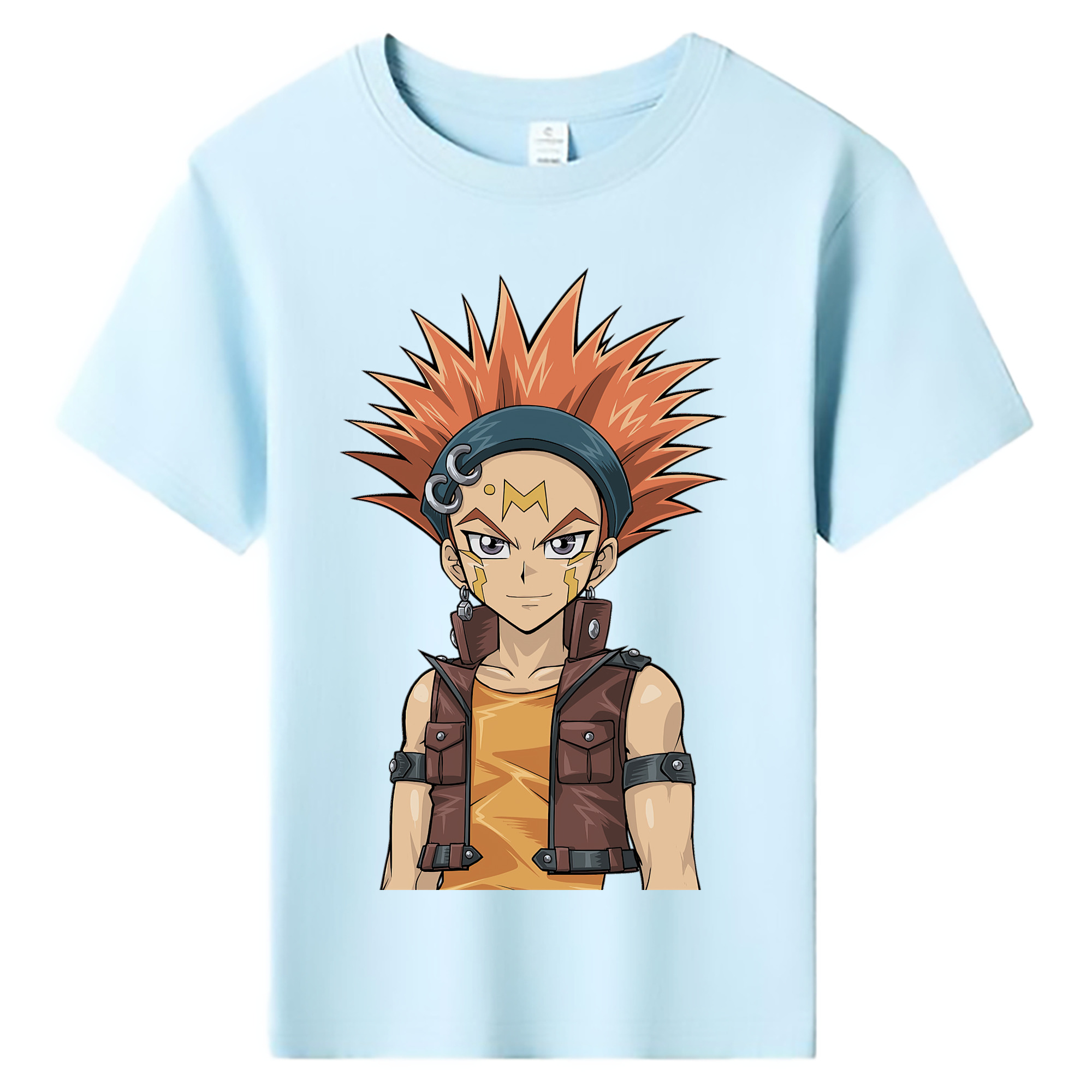 （画像用） 遊☆戯☆王 Yu-Gi-Oh! 綿100％キッズTシャツ（フロントプリント）